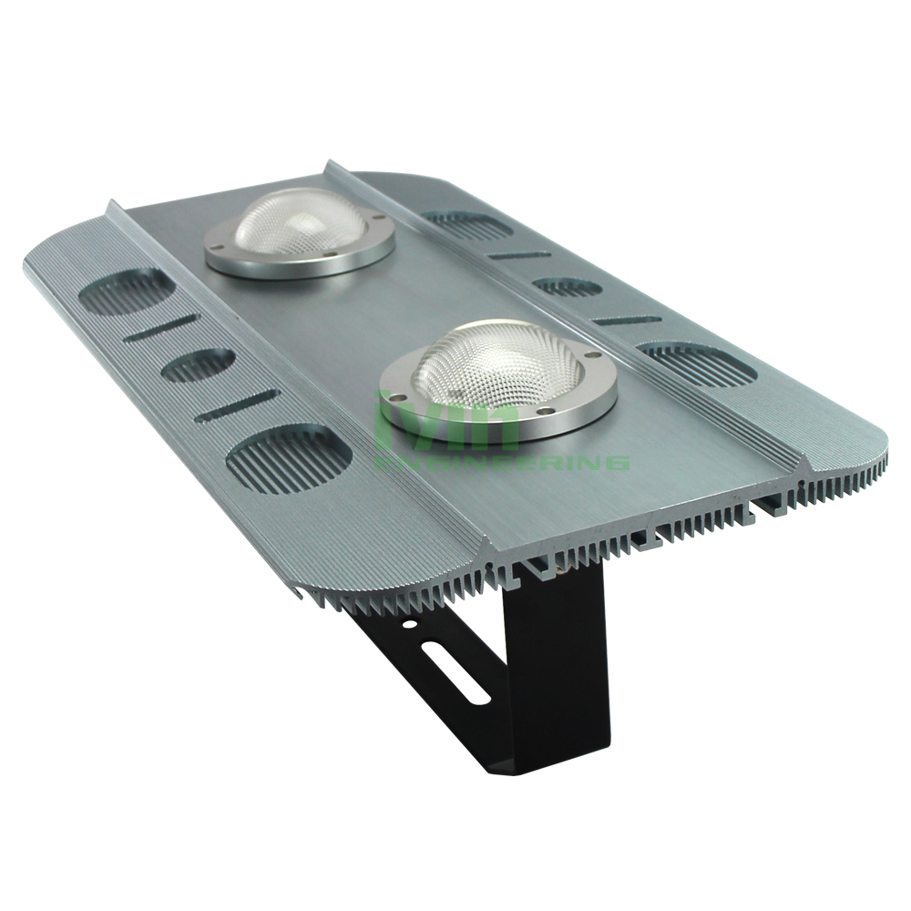 Full spectrum LED grow light  heat sink, 120W aquaculture light housing.