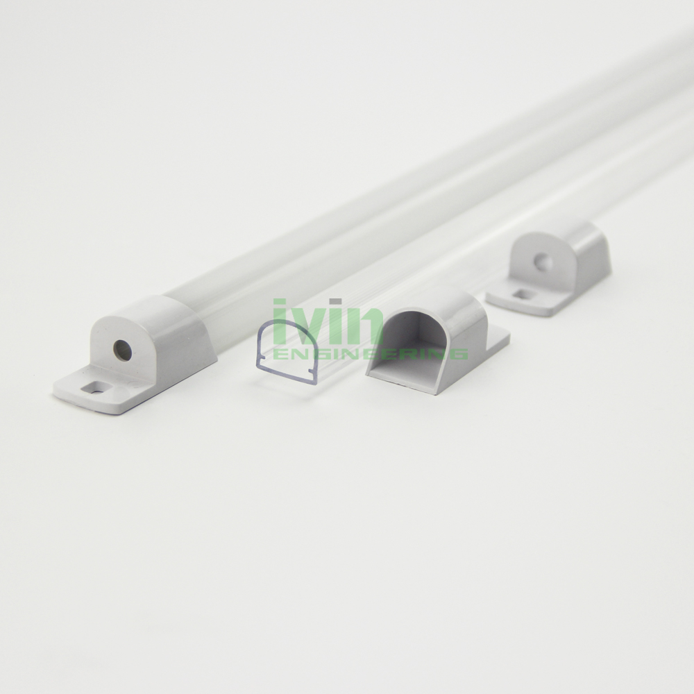 LED tube IP65, PC tube LED housing.
