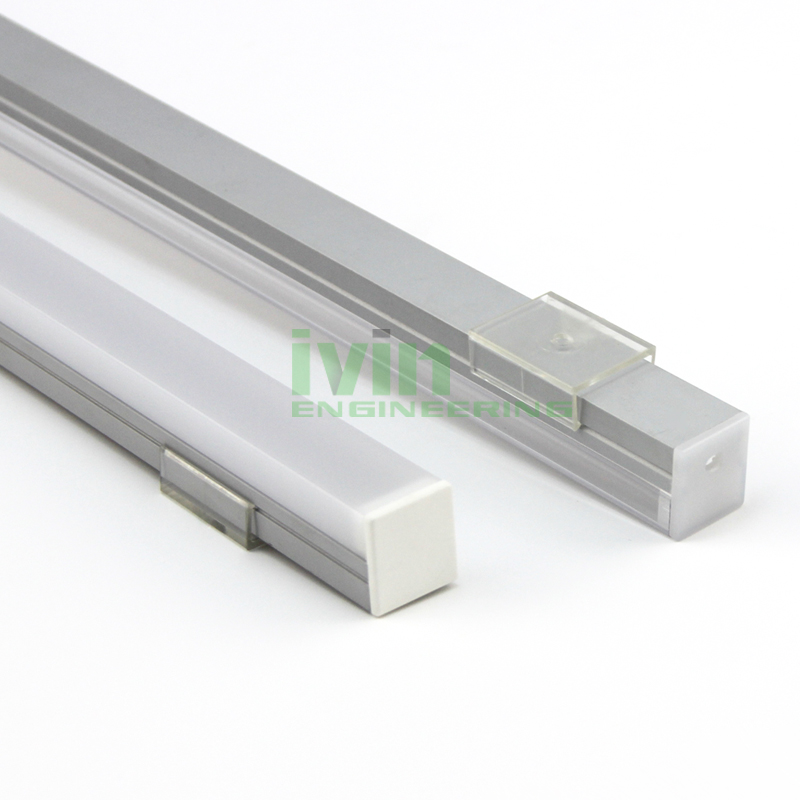 LED under cabinet light housing, LED furniture linear light housing.