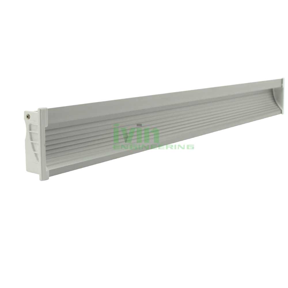 LED wall recessed light housing, LED wall linear light housing.