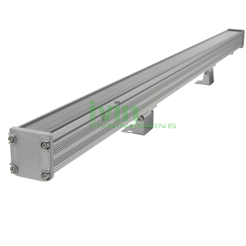 LED washwall light casing, 36W 45W LED wall washer light shell.