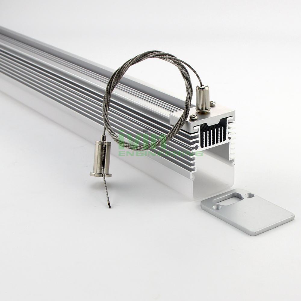 LED pendant light housing, 45W LED hanging ligght bar.