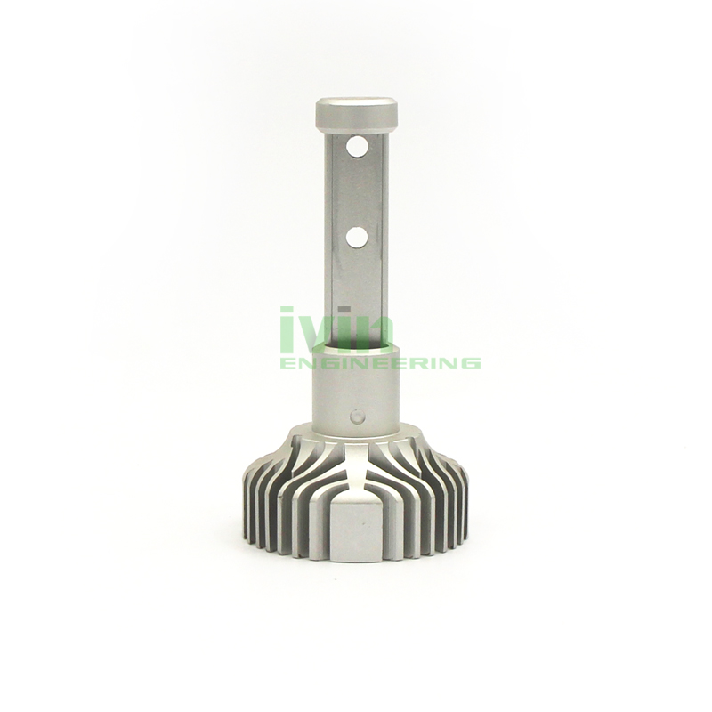 LED CNC machining heatsink, aluminum heatsink machining.